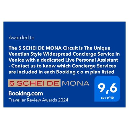 5 Schei De Mona Best Holiday Apartment With Gym In Venice Cannaregio Exterior foto